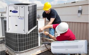 Mantenimiento preventivo de Equipo de aire acondicionado Condensador
